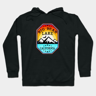 Ski Big Bear Lake California Nevada Skiing Mountain Sunrise Hoodie